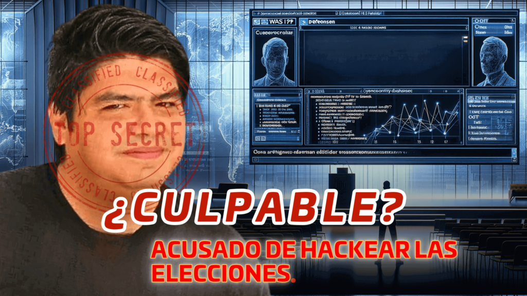 Acusado de hackear las elecciones