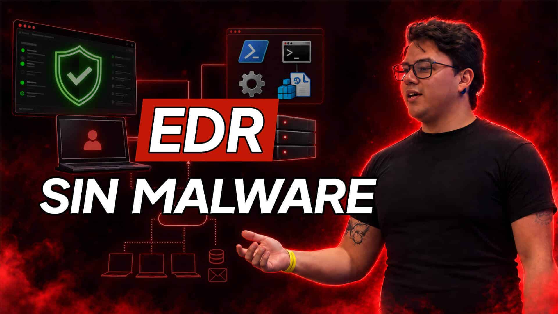 Evasión de EDR sin malware: el tradecraft que tu EDR considera normal 2 evasión de edr sin malware